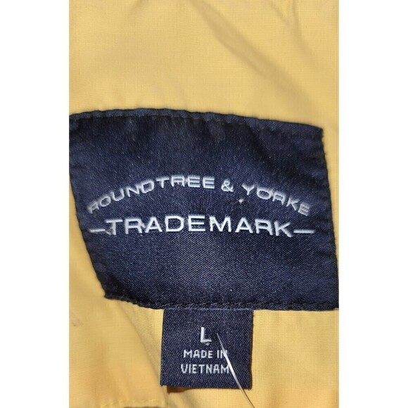 Roundtree & Yorke Trademark Hooded Wind Breaker - Size L - Picture 9 of 11